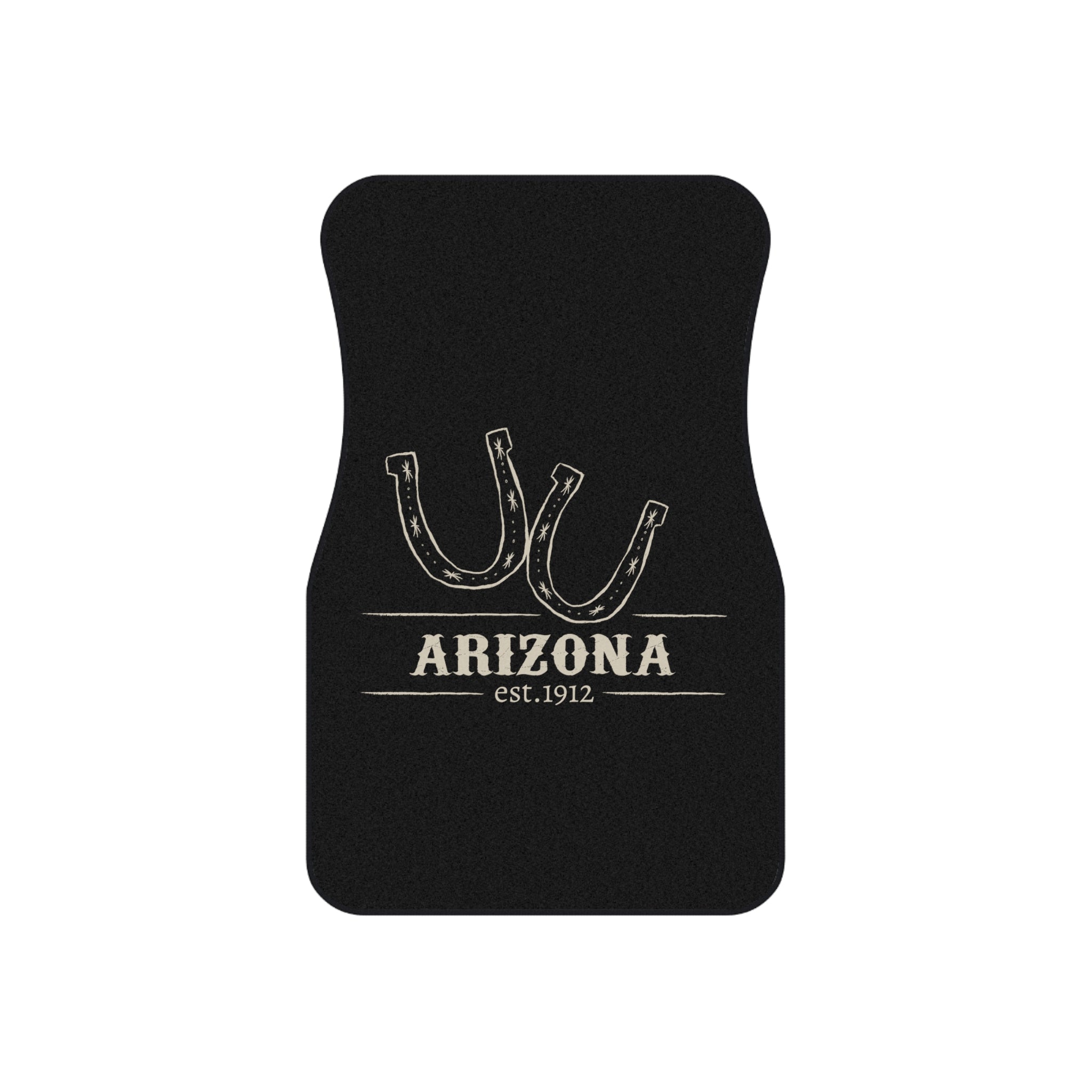 4 Piece Universal Arizona Car Floor Mats Set Western Vintage Auto Interior Accessories