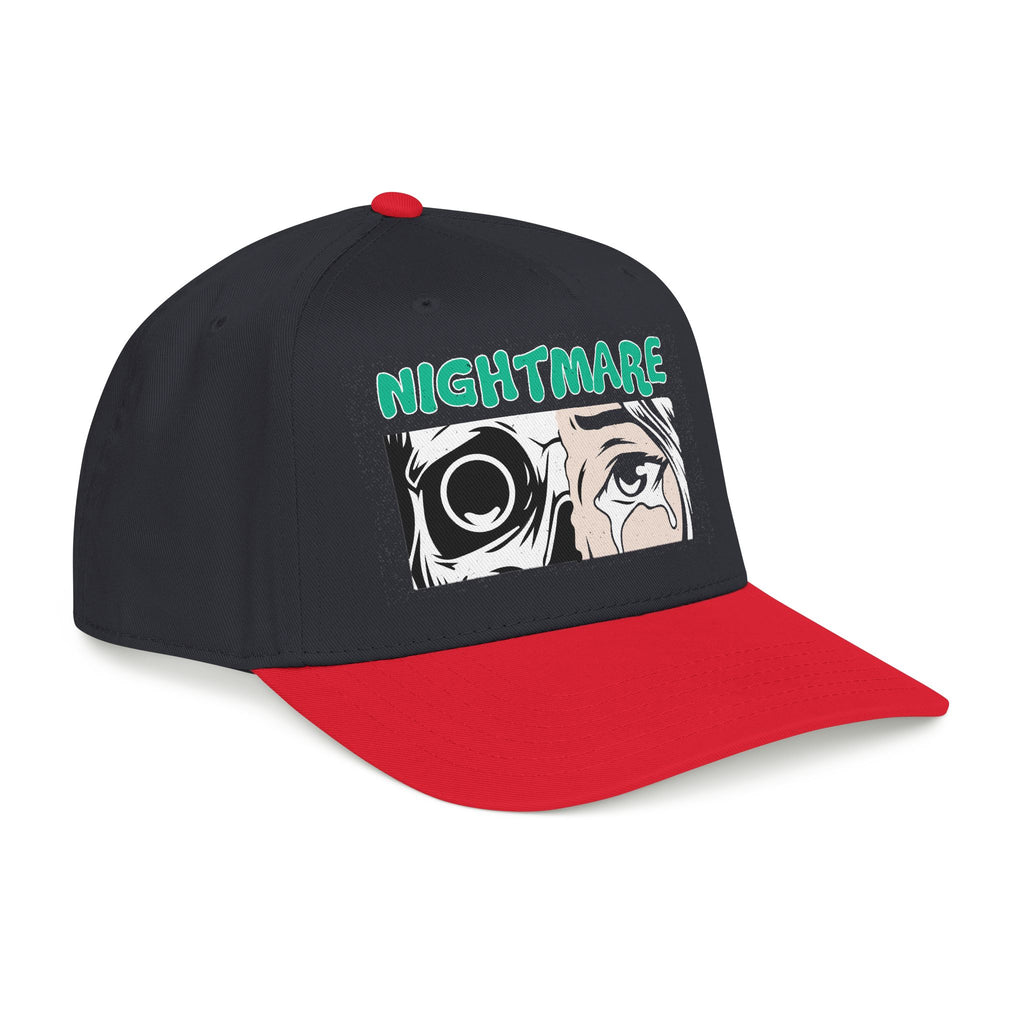 Nightmare Graphic Baseball Cap  Horror Eyes Illustration Cap