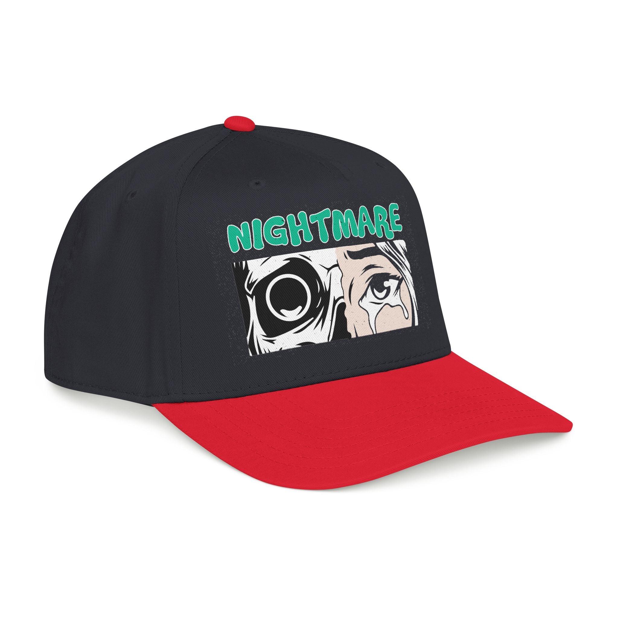 Nightmare Graphic Baseball Cap  Horror Eyes Illustration Cap