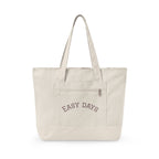 Easy Days canvas tote | Zippered canvas tote, front pocket