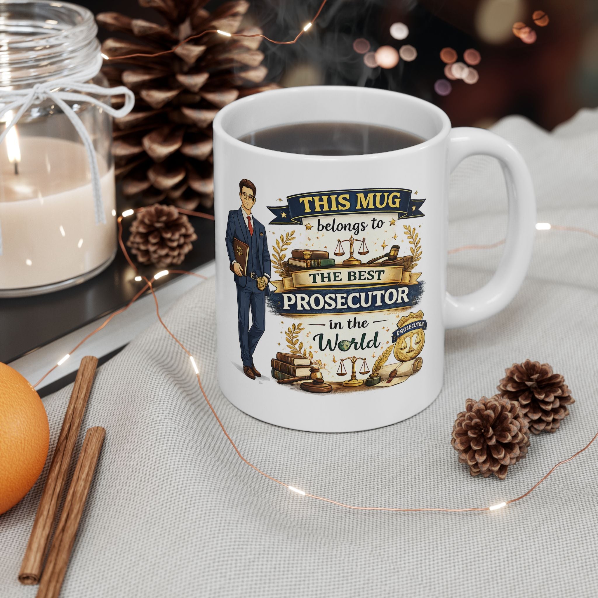 Best Prosecutor Mug This Mug Belongs To The Best Prosecutor in the World, Prosecutor Coffee Mug Gift