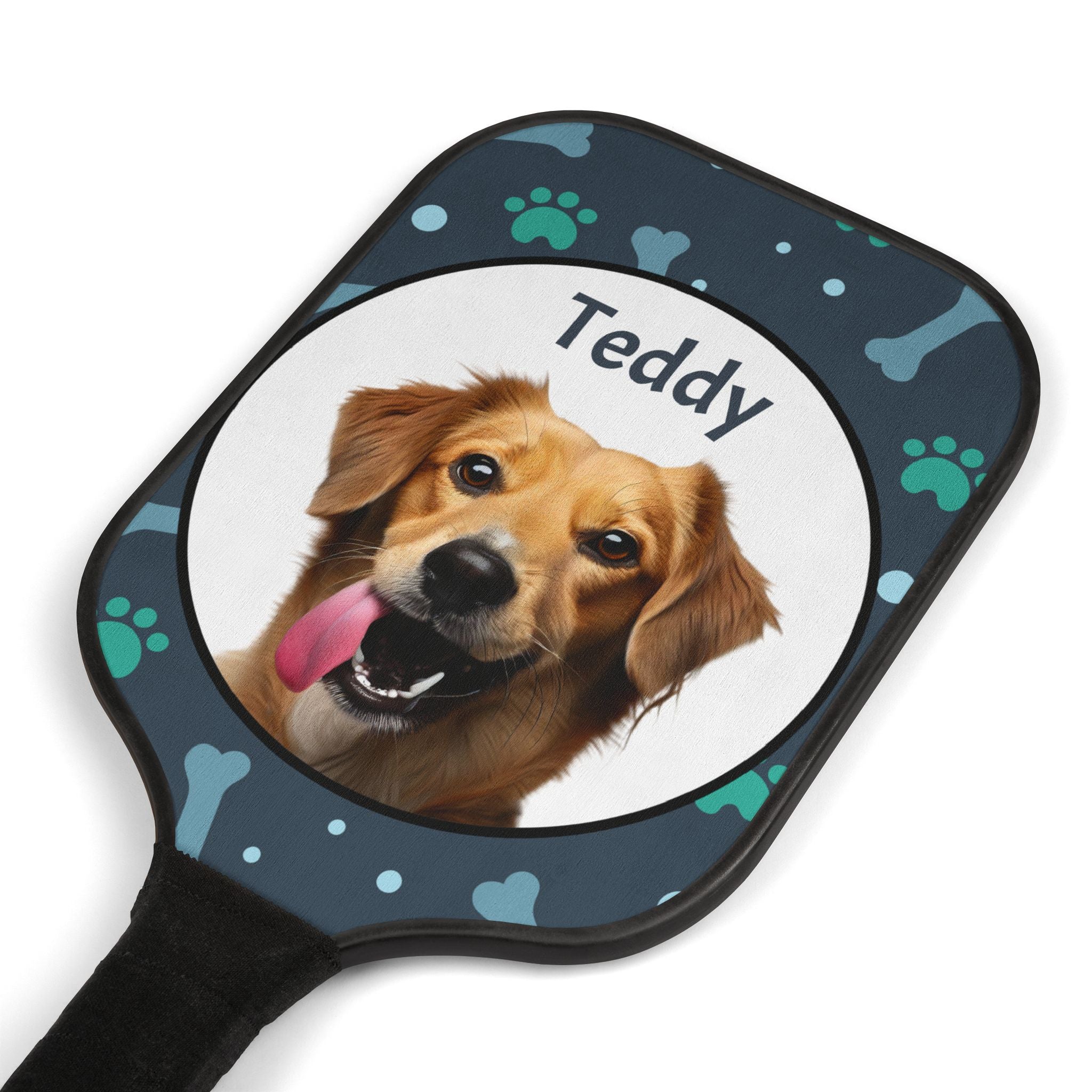 Personalized Dog Photo Pickleball Paddle Set | Custom Pet Picture Paddle | Dog Lover Gift | Unique Pickleball Gift for Pet Owners