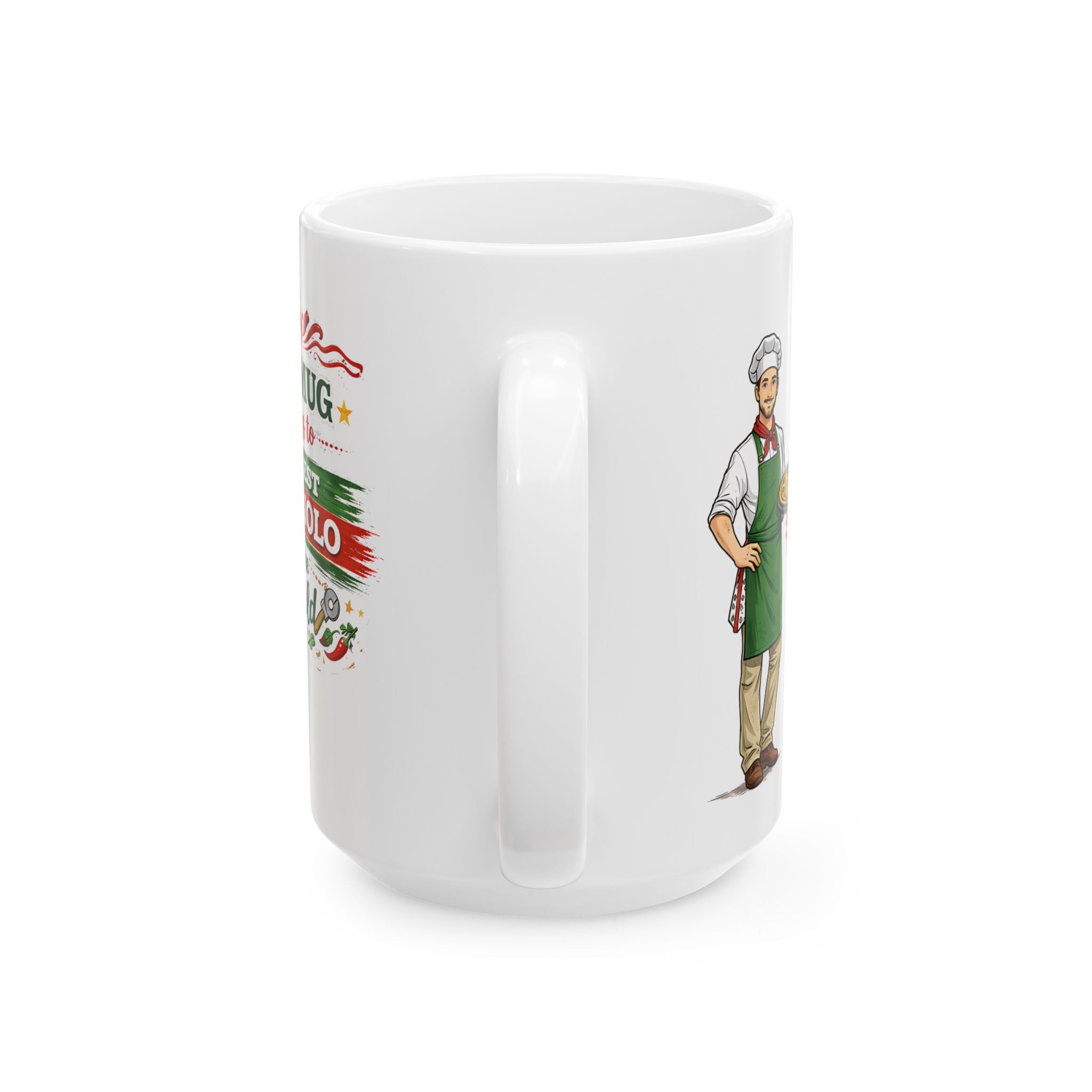 Best Pizzaiolo Mug This Mug Belongs To The Best Pizza Maker in the World, Italian Chef Coffee Mug Gift