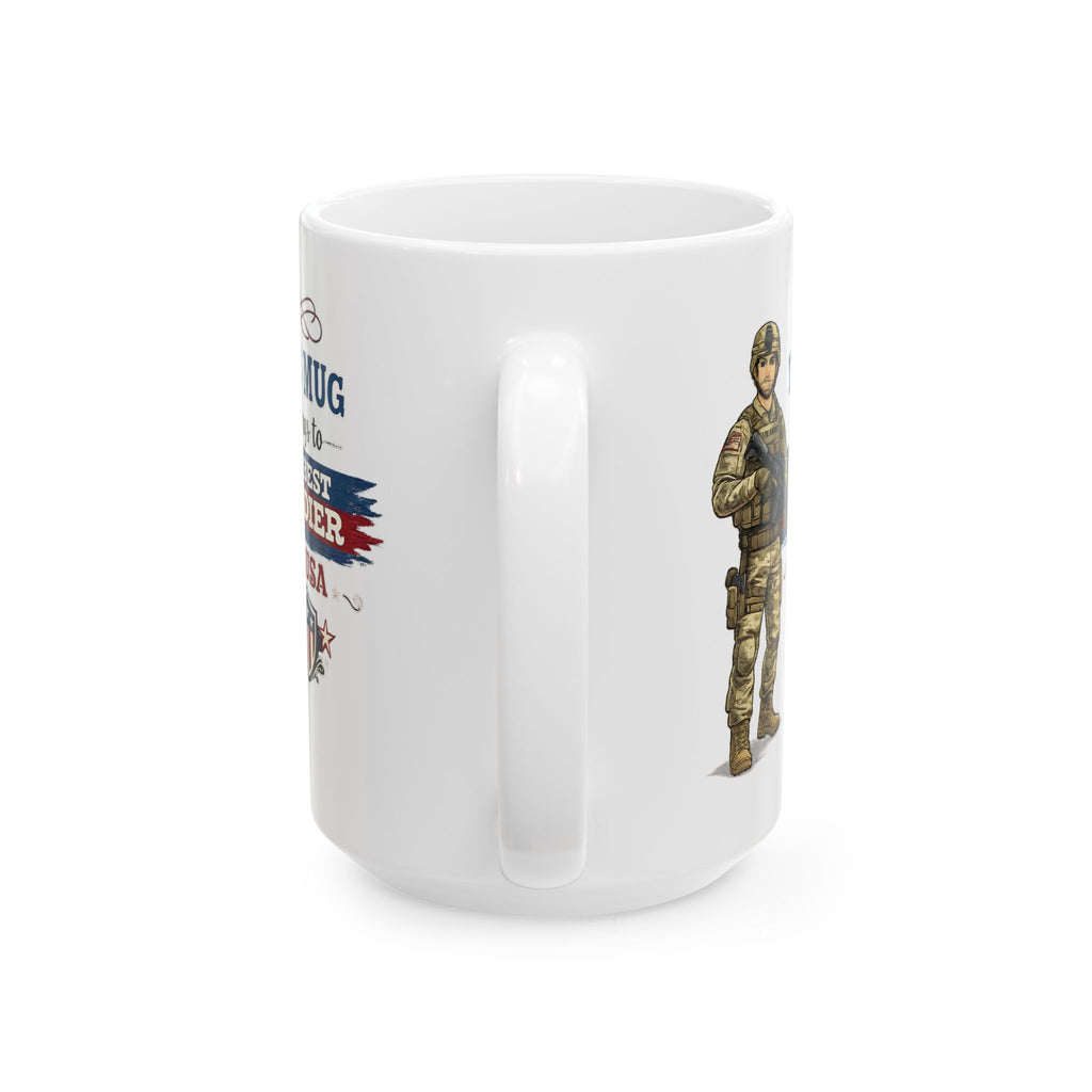 Best Soldier Mug  This Mug Belongs To The Best Soldier in the USA, Military Gift Coffee Mug, Veteran Cup