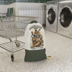 Savage Mama Crew Laundry Bag | Illustrated Mom and Kids, Tiger Rider