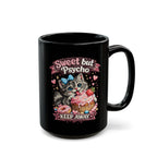 Sweet But Psycho Mug Cute Cat Coffee Cup Funny Kitty Humor Gift for Cat Lovers