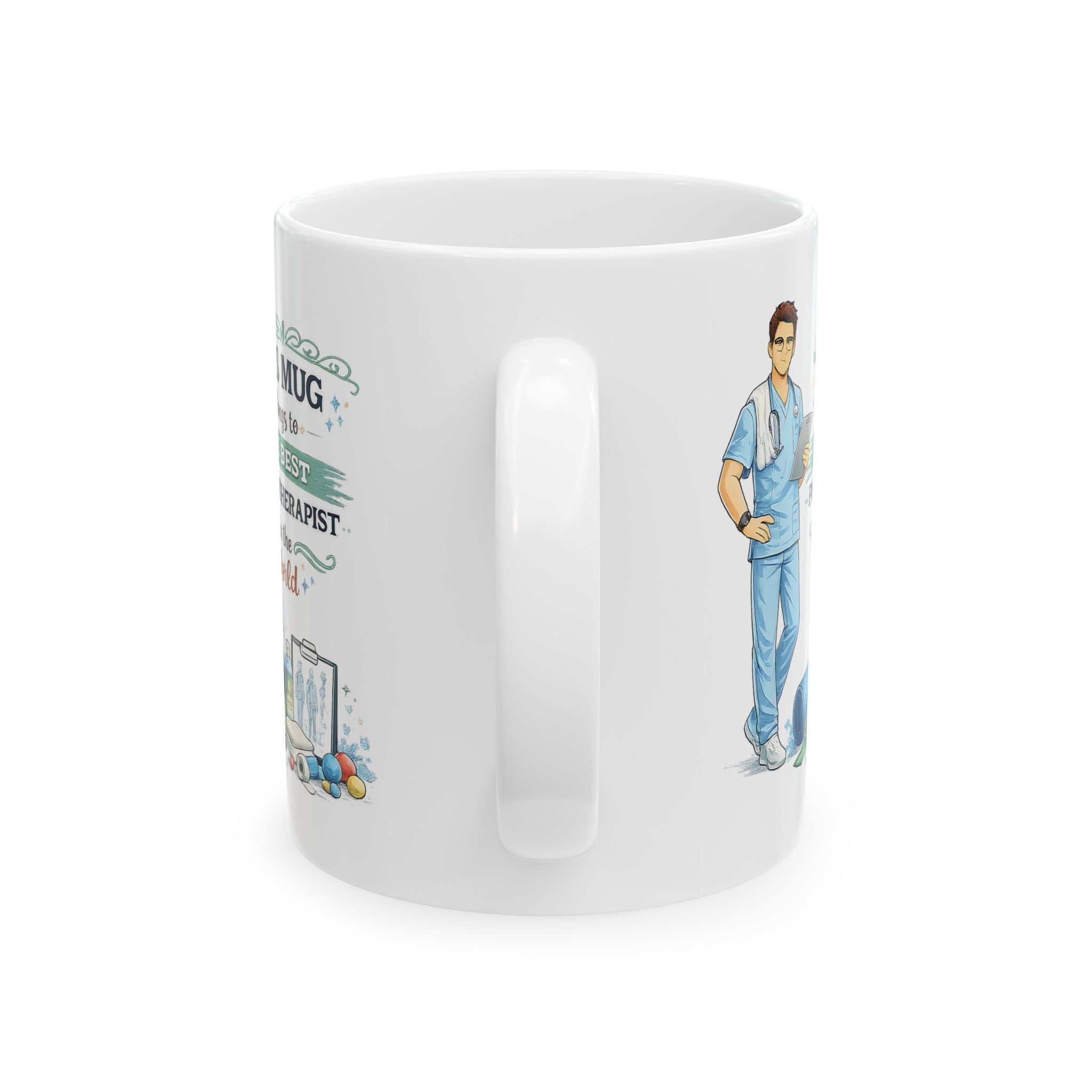 Best Physiotherapist Mug This Mug Belongs To The Best Physiotherapist in the World, Physical Therapist Gift
