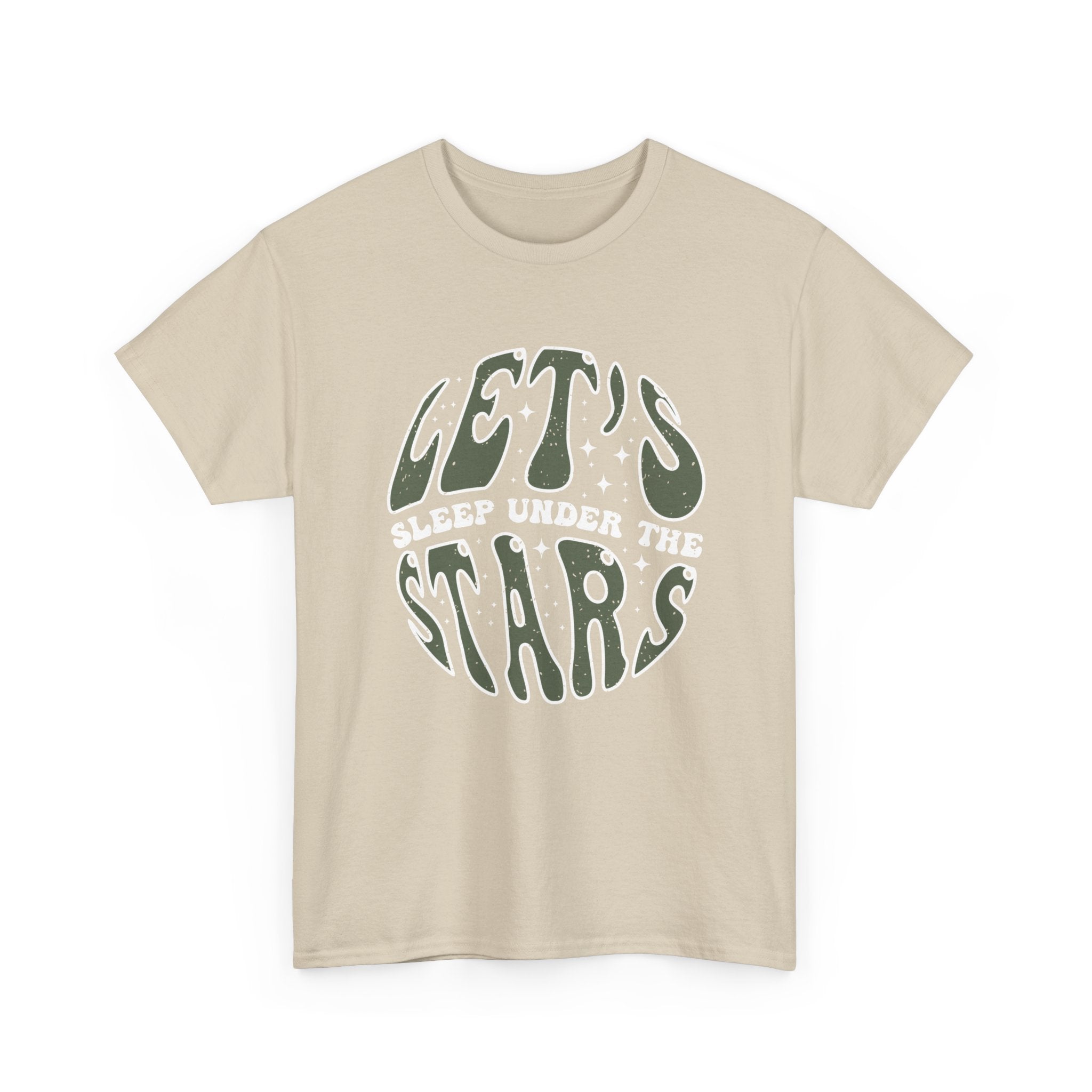 Lets Sleep Under the Stars T Shirt Camping Quote Tee Outdoor Nature Shirt Adventure Gift for Camp Lovers