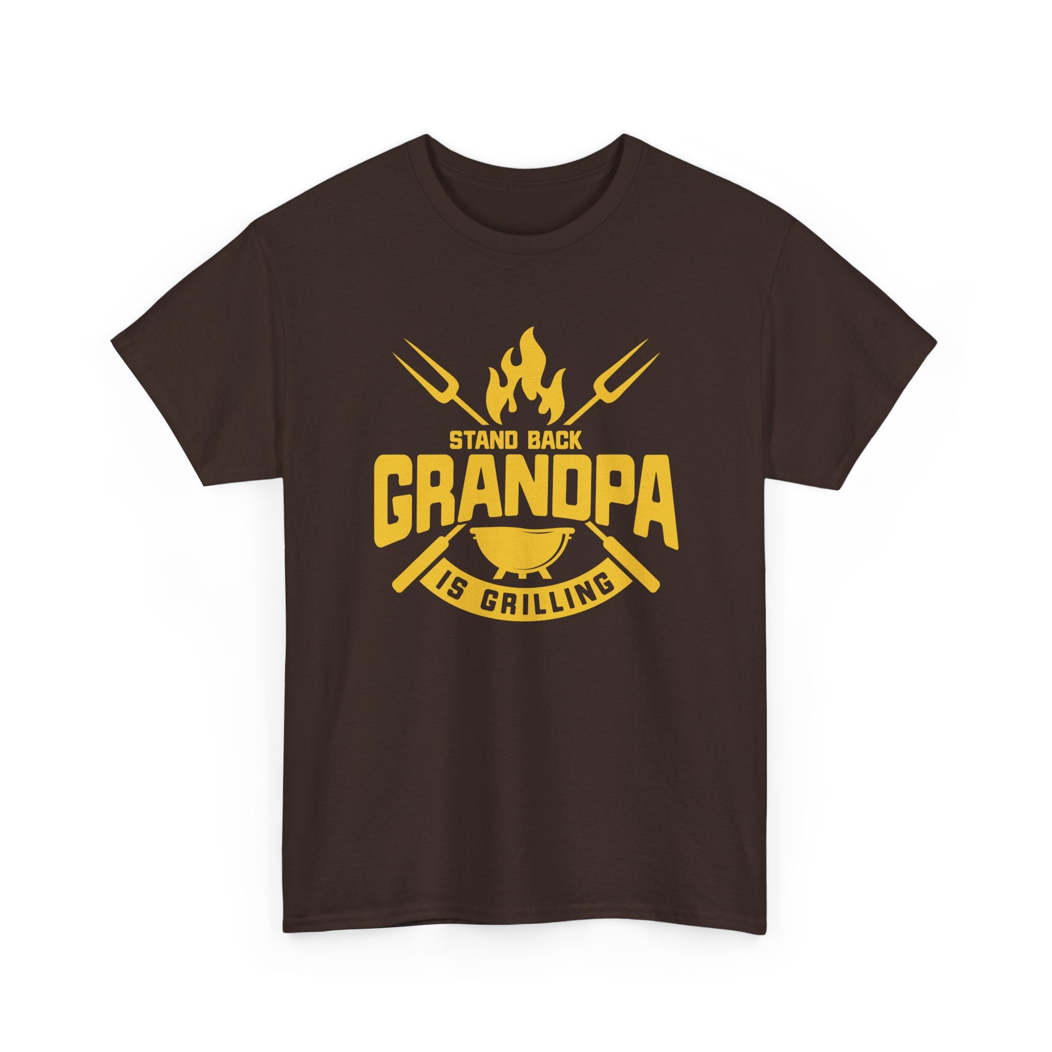 Grandpa Is Grilling T Shirt Funny BBQ Shirt for Grandpa, Grill Master Tee, Barbecue Gift
