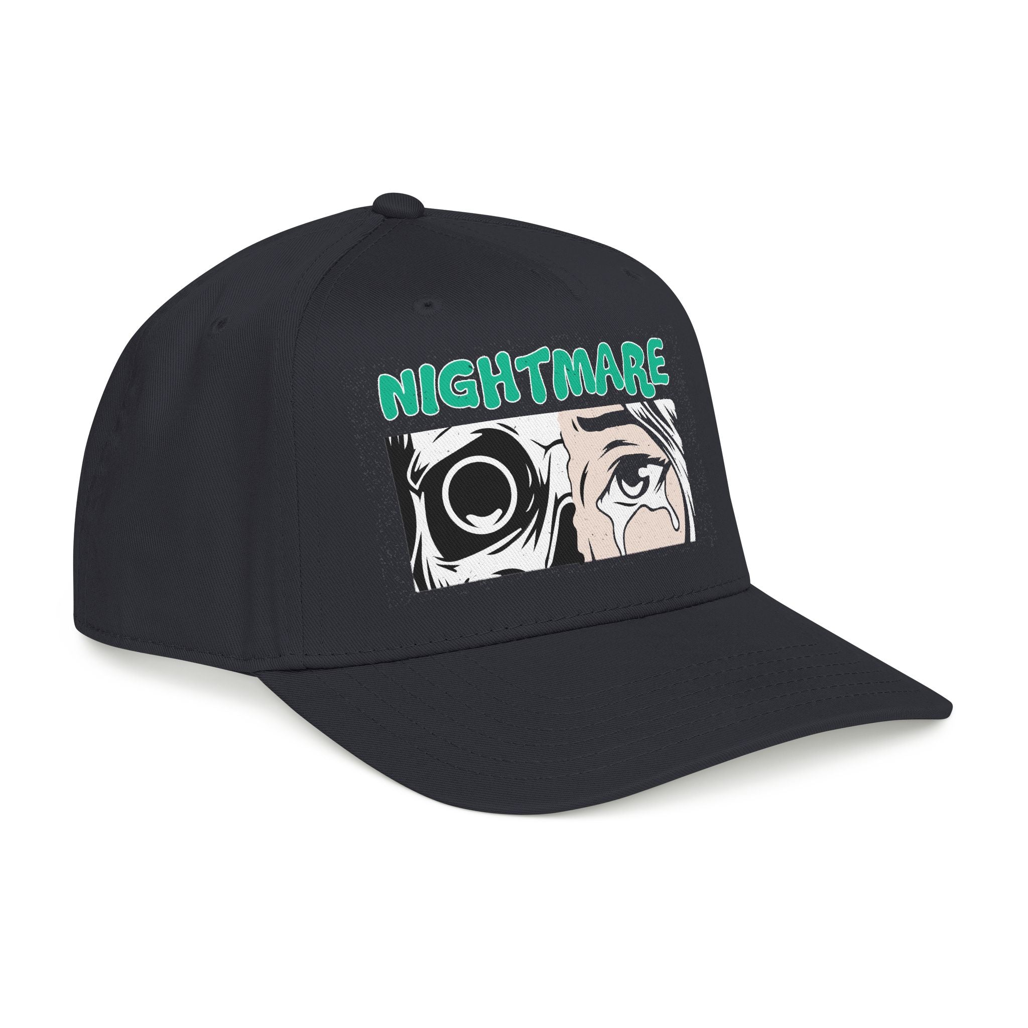 Nightmare Graphic Baseball Cap  Horror Eyes Illustration Cap
