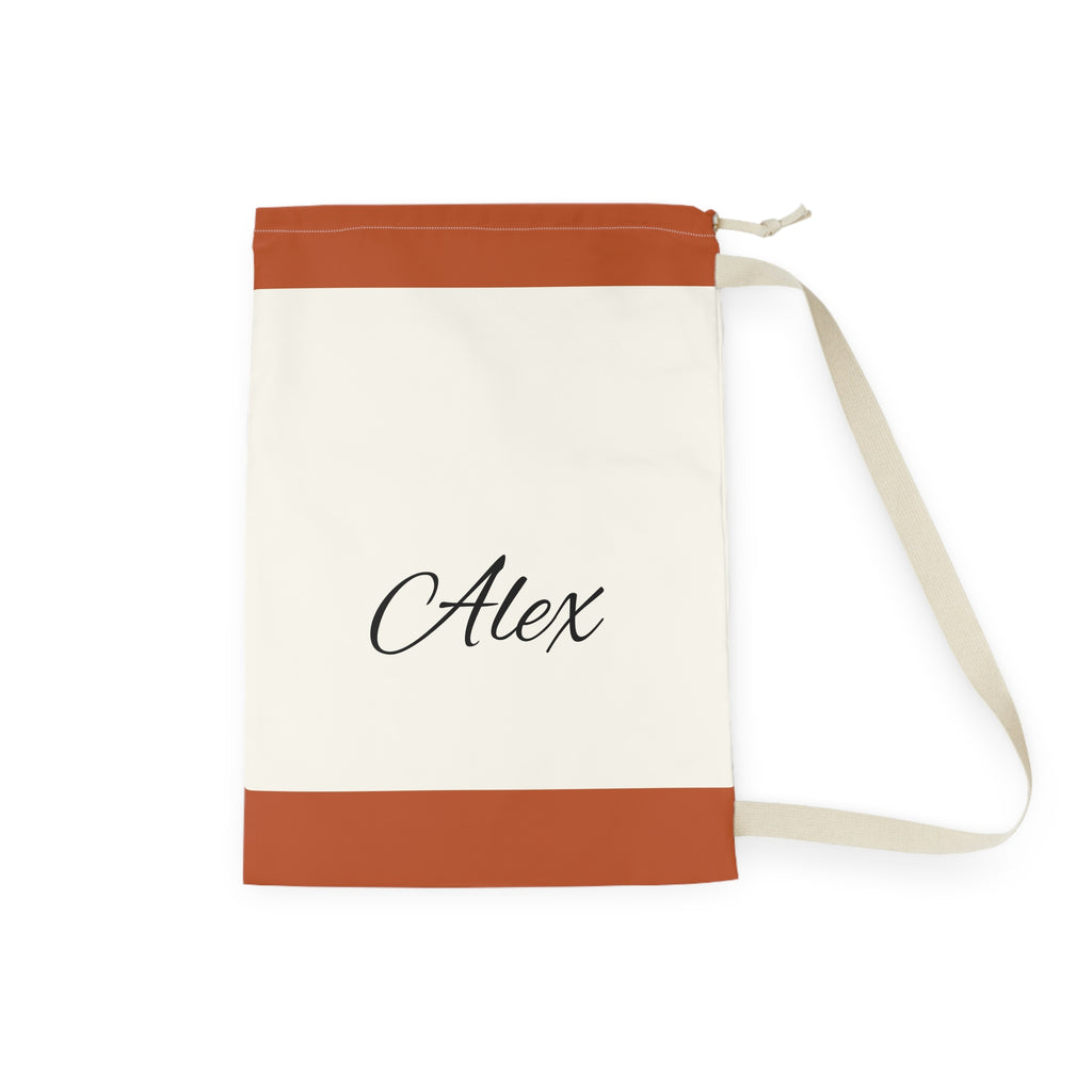 Personalized Name Laundry Bag, Canvas Laundry Sack | Monogram Laundry Bag