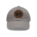 Best Dad Ever Leather Patch Dad Hat