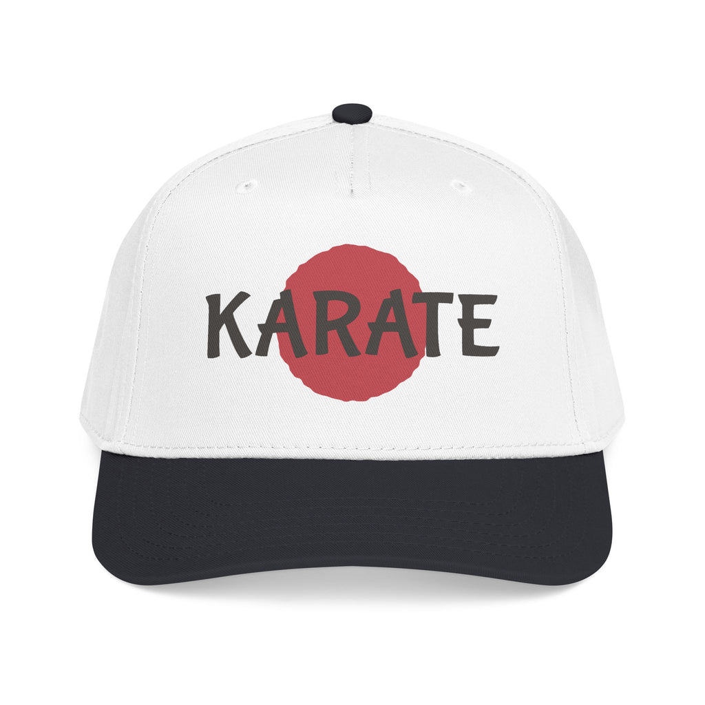 Karate Baseball Cap Red Sun Martial Arts Hat