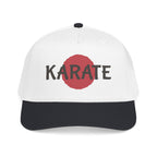 Karate Baseball Cap Red Sun Martial Arts Hat