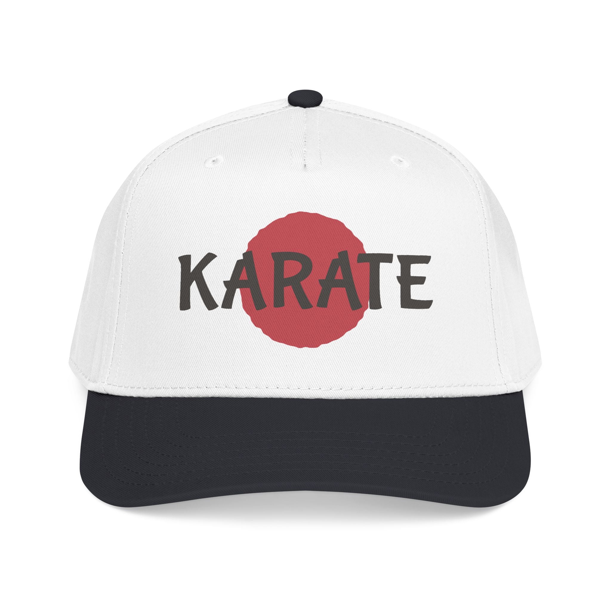 Karate Baseball Cap Red Sun Martial Arts Hat