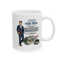 Best Realtor Mug This Mug Belongs To The Best Realtor in the World, Real Estate Agent Coffee Mug Gift