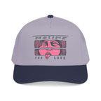 Baseball Cap No Time for Love Retro Graphic Mid Profile Hat