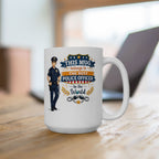 Best Police Officer Mug This Mug Belongs To The Best Police Officer in The World, Police Gift Coffee Mug