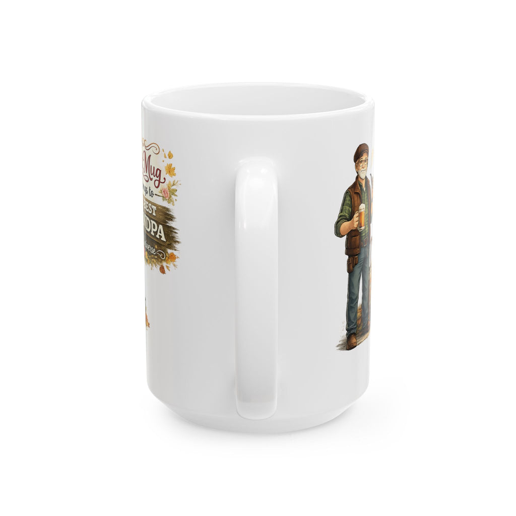 Best Grandpa Mug This Mug Belongs To The Best Grandpa in the Universe, Grandpa Coffee Mug Gift