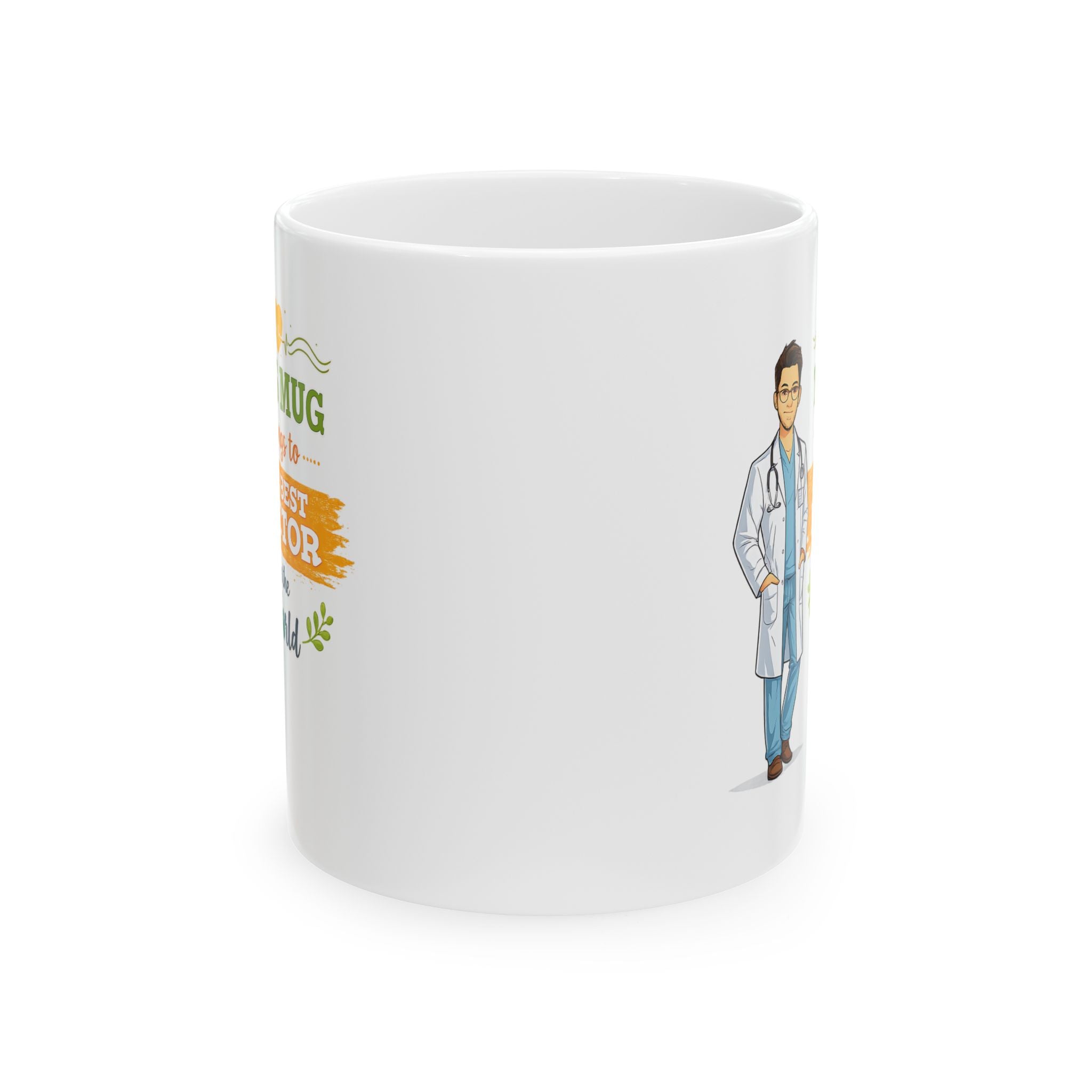 Best Doctor Mug  Funny Doctor Coffee Mug Gift, This Mug Belongs To Doctor, Medical Gift for Doctors