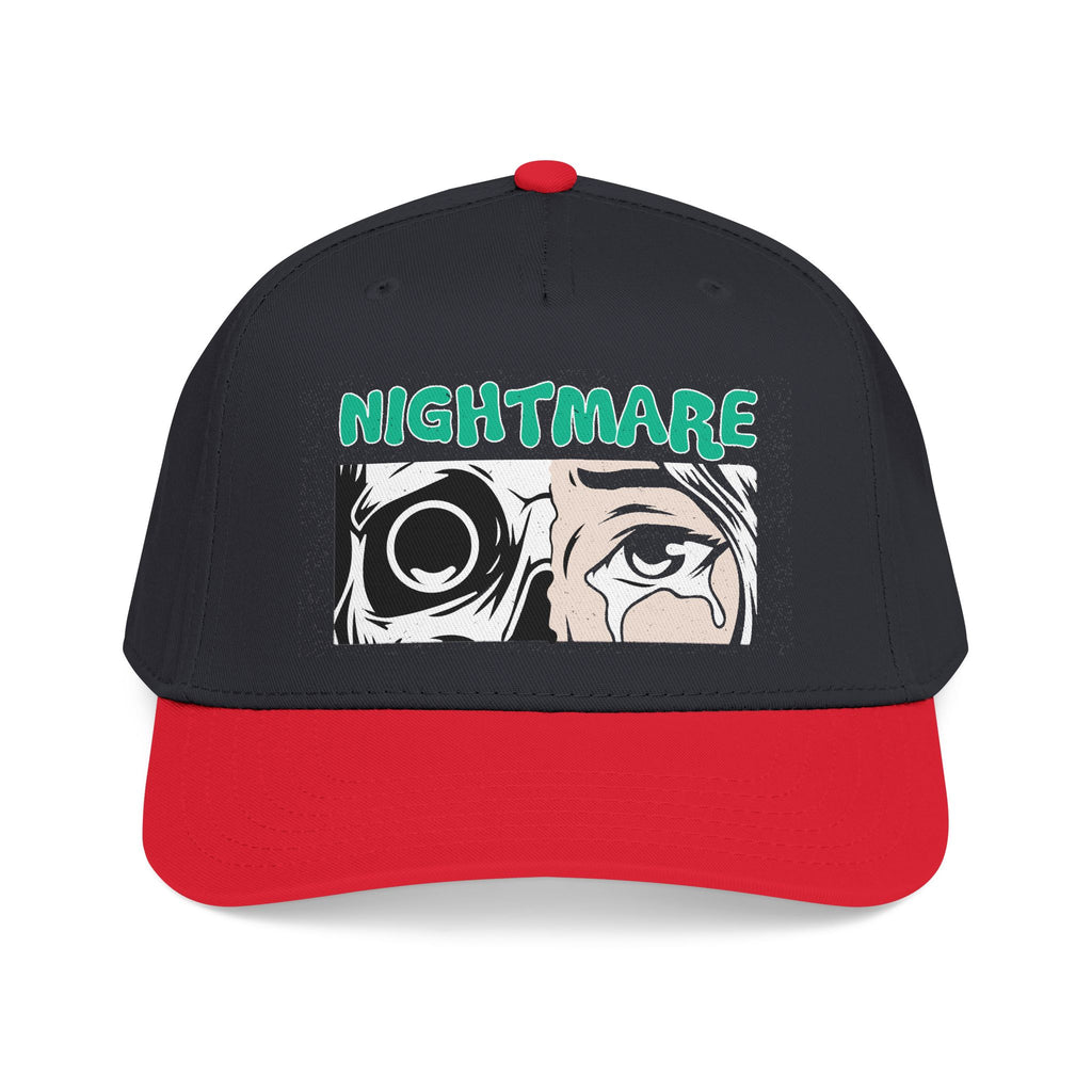 Nightmare Graphic Baseball Cap  Horror Eyes Illustration Cap