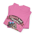 Sweet But Psycho Cat Shirt  Cute Funny Cat T Shirt, Kawaii Cat Graphic Tee, Cat Lover Gift