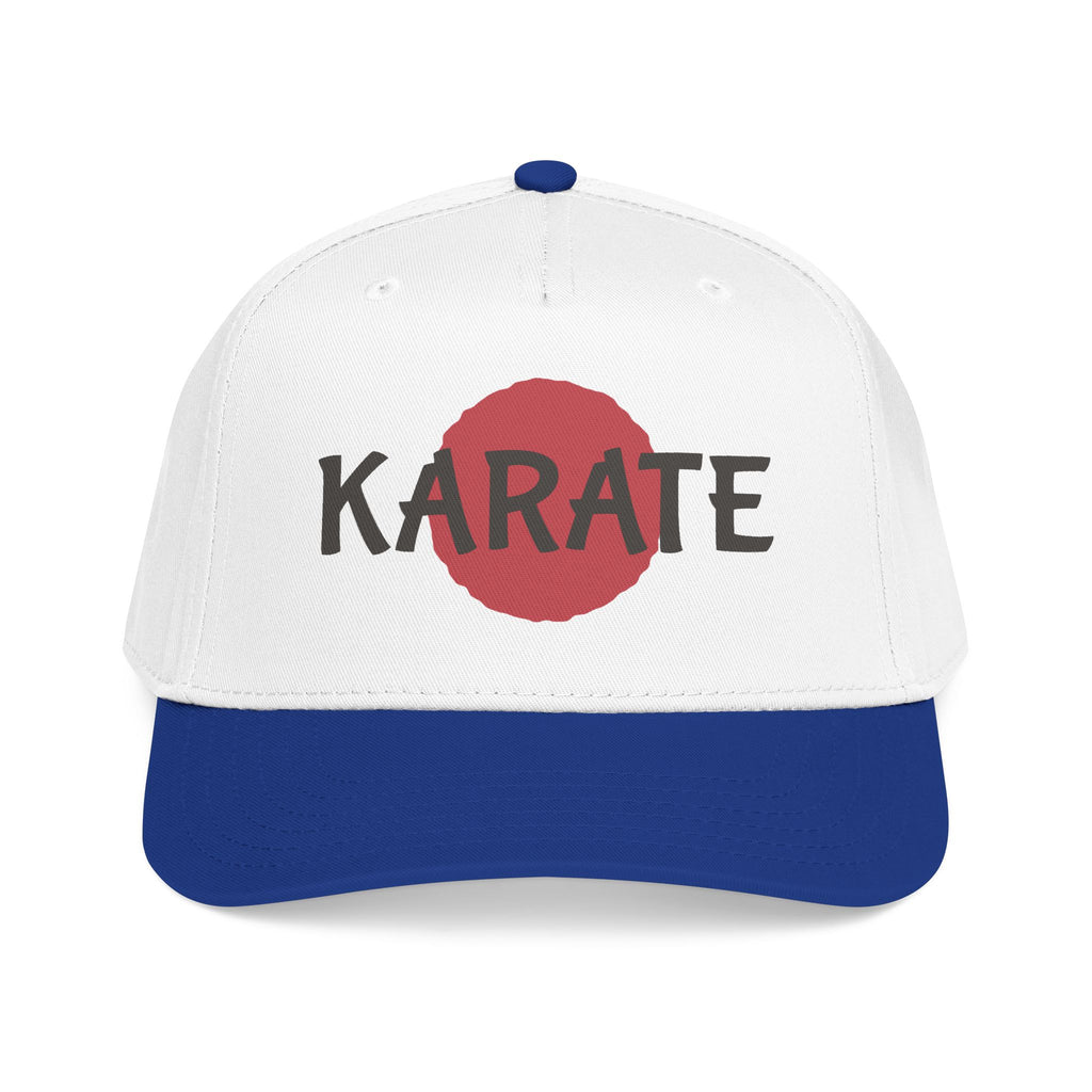 Karate Baseball Cap Red Sun Martial Arts Hat