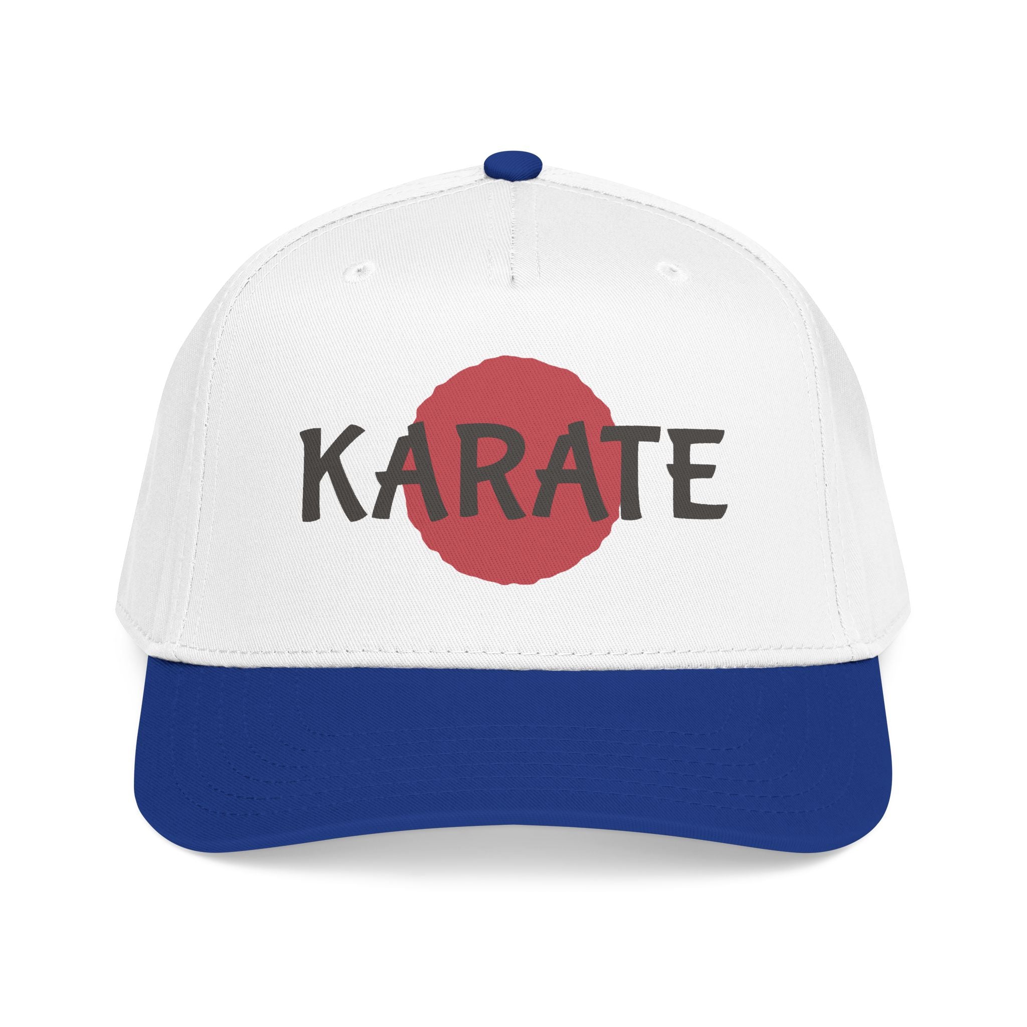 Karate Baseball Cap Red Sun Martial Arts Hat