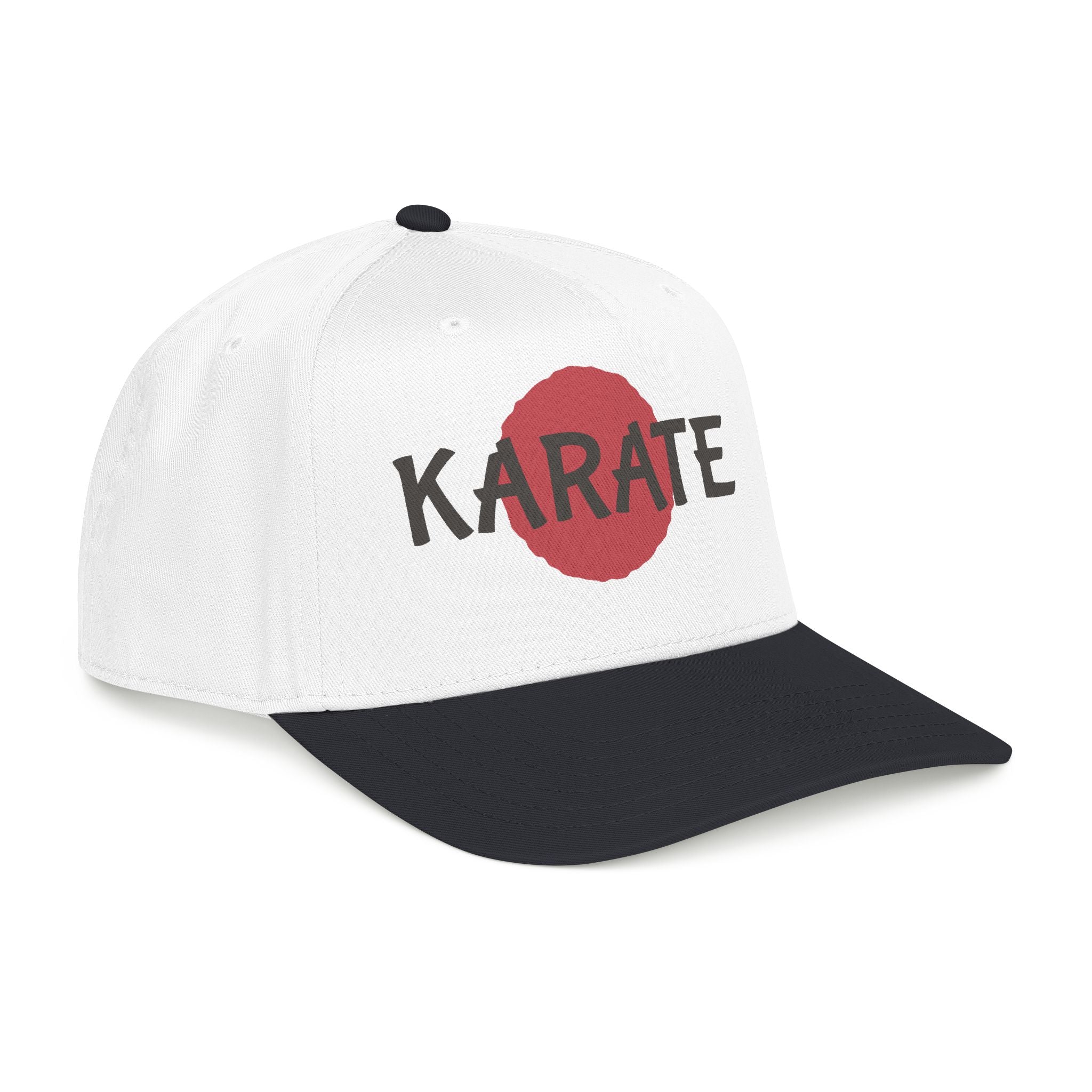 Karate Baseball Cap Red Sun Martial Arts Hat