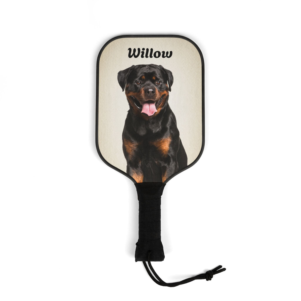 Custom Dog Pickleball Paddle Set | Personalized Pet Photo Paddle | Funny Dog Lover Gift