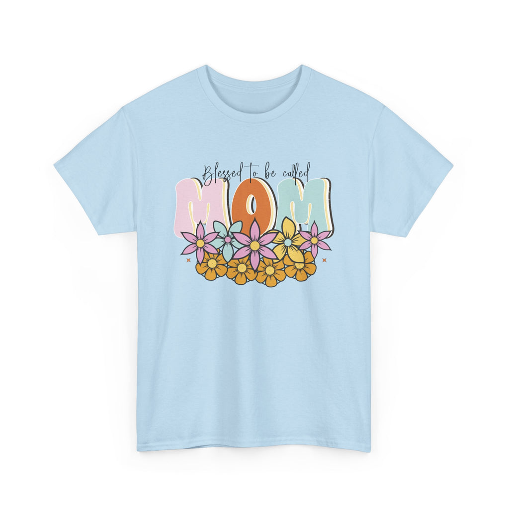 Blessed to Be Called Mom Shirt  Floral Mom T Shirt, Cute Mama Graphic Tee, Mothers Day Gift