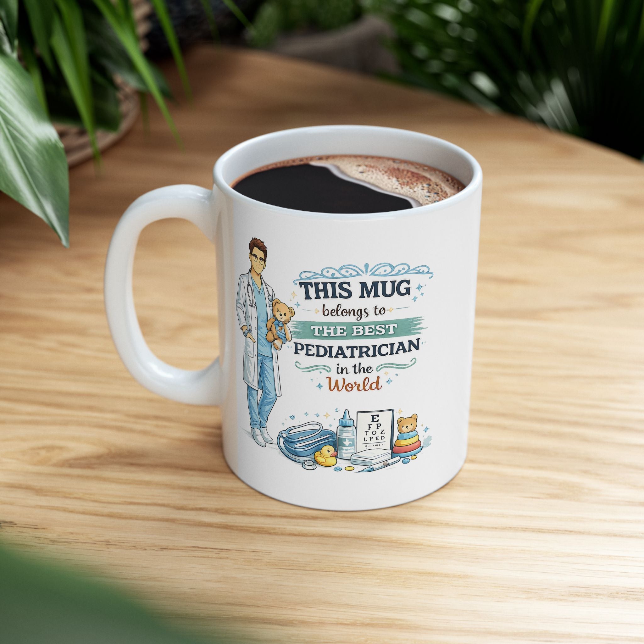 Best Pediatrician Mug This Mug Belongs To The Best Pediatrician in the World, Pediatric Doctor Gift