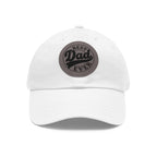 Best Dad Ever Leather Patch Dad Hat
