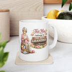 Best Grandma Mug This Mug Belongs To The Best Grandma in the Universe, Grandma Coffee Mug Gift