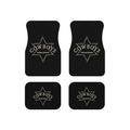4 Piece Universal Cowboys Car Floor Mats Set Western Country Auto Interior Accessories