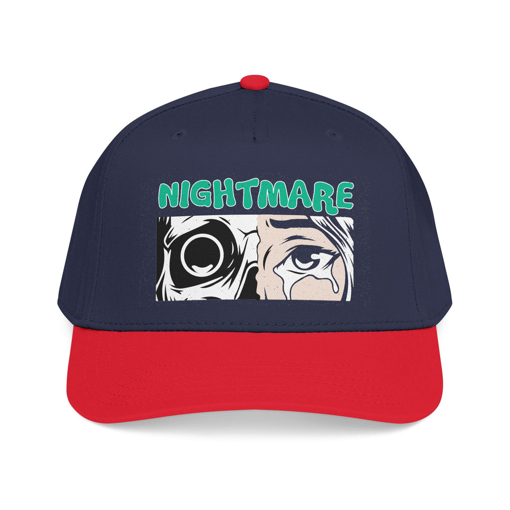 Nightmare Graphic Baseball Cap  Horror Eyes Illustration Cap