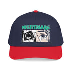 Nightmare Graphic Baseball Cap  Horror Eyes Illustration Cap
