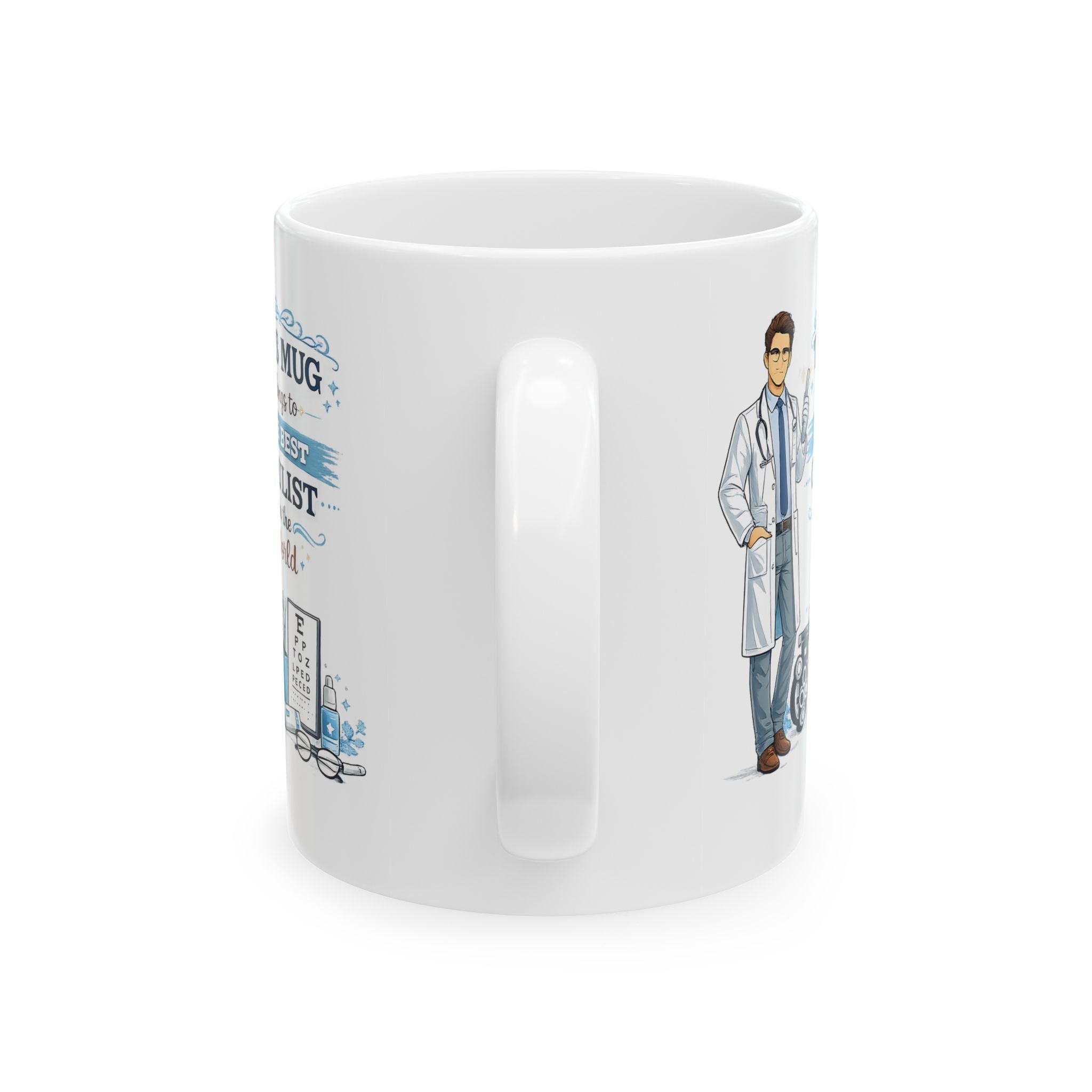 Best Oculist Mug  This Mug Belongs To The Best Oculist in the World, Eye Doctor Coffee Mug Gift