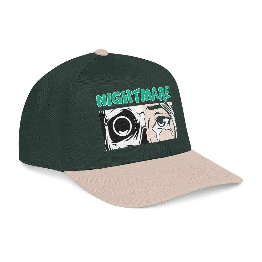 Nightmare Graphic Baseball Cap  Horror Eyes Illustration Cap