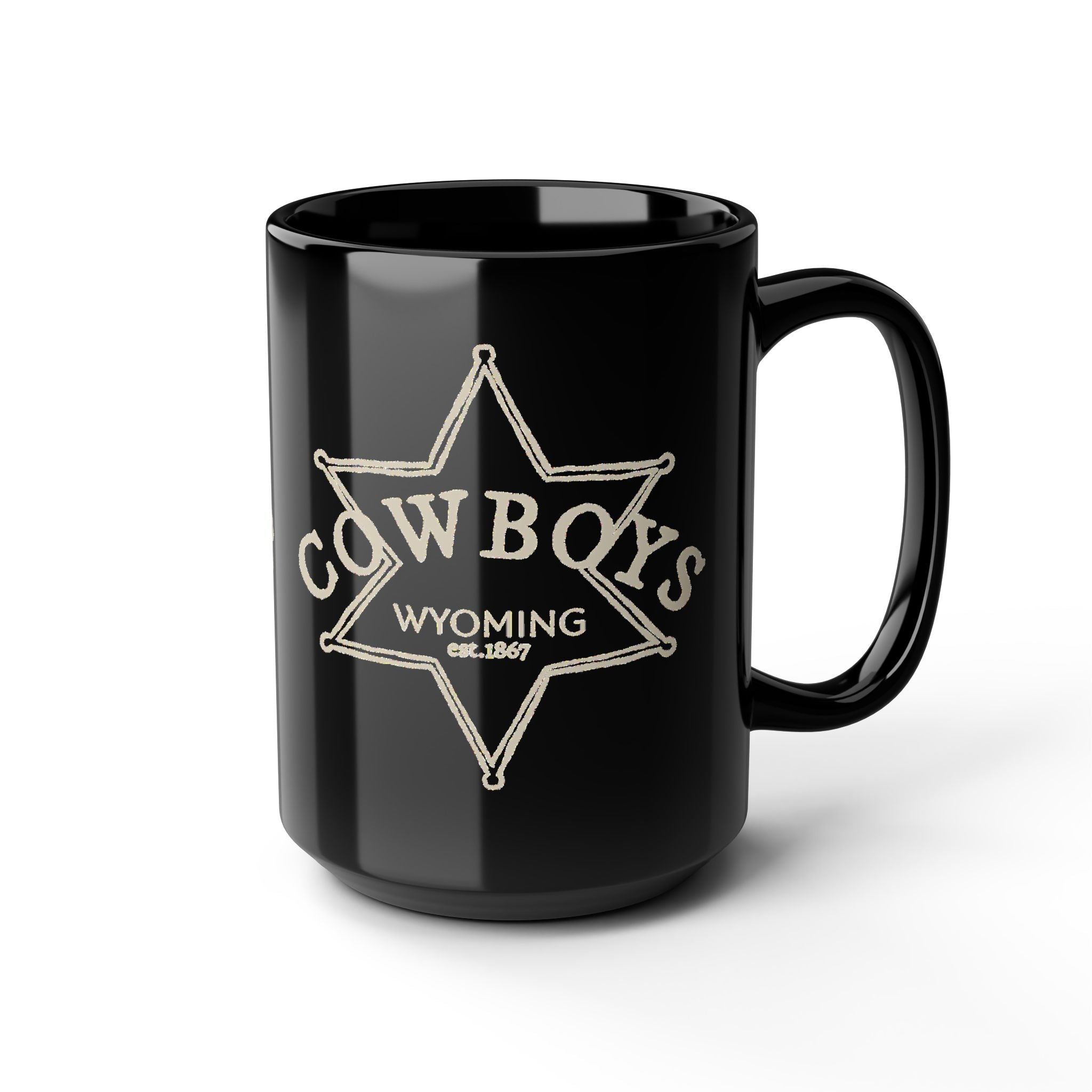 Cowboys Wyoming Mug Western Coffee Cup Vintage Ranch Country Gift for Him