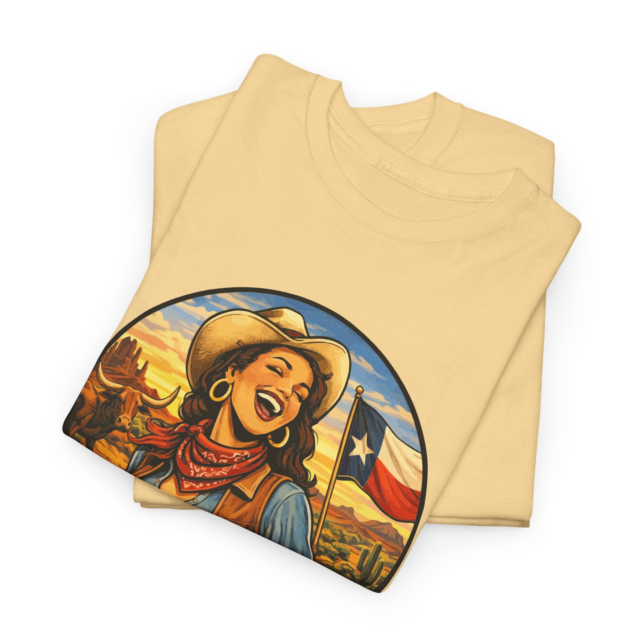 Texas Cowgirl T Shirt Vintage Western Graphic Tee, Texas Pride Shirt, Retro Cowboy Style Women Gift