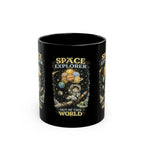 Space Explorer Cat Mug Cute Astronaut Kitty Coffee Cup Out of This World Gift
