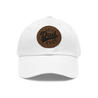 Best Dad Ever Leather Patch Dad Hat