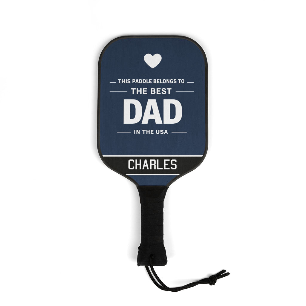 Personalized Dad Pickleball Paddle Set | Best Dad Gift | Custom Fathers Day Pickleball Gift | Gift for Dad Who Loves Pickleball