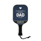 Personalized Dad Pickleball Paddle Set | Best Dad Gift | Custom Fathers Day Pickleball Gift | Gift for Dad Who Loves Pickleball