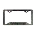 Personalized Camo License Plate Frame Custom Name Metal Car Tag Holder