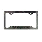 Personalized Camo License Plate Frame Custom Name Metal Car Tag Holder