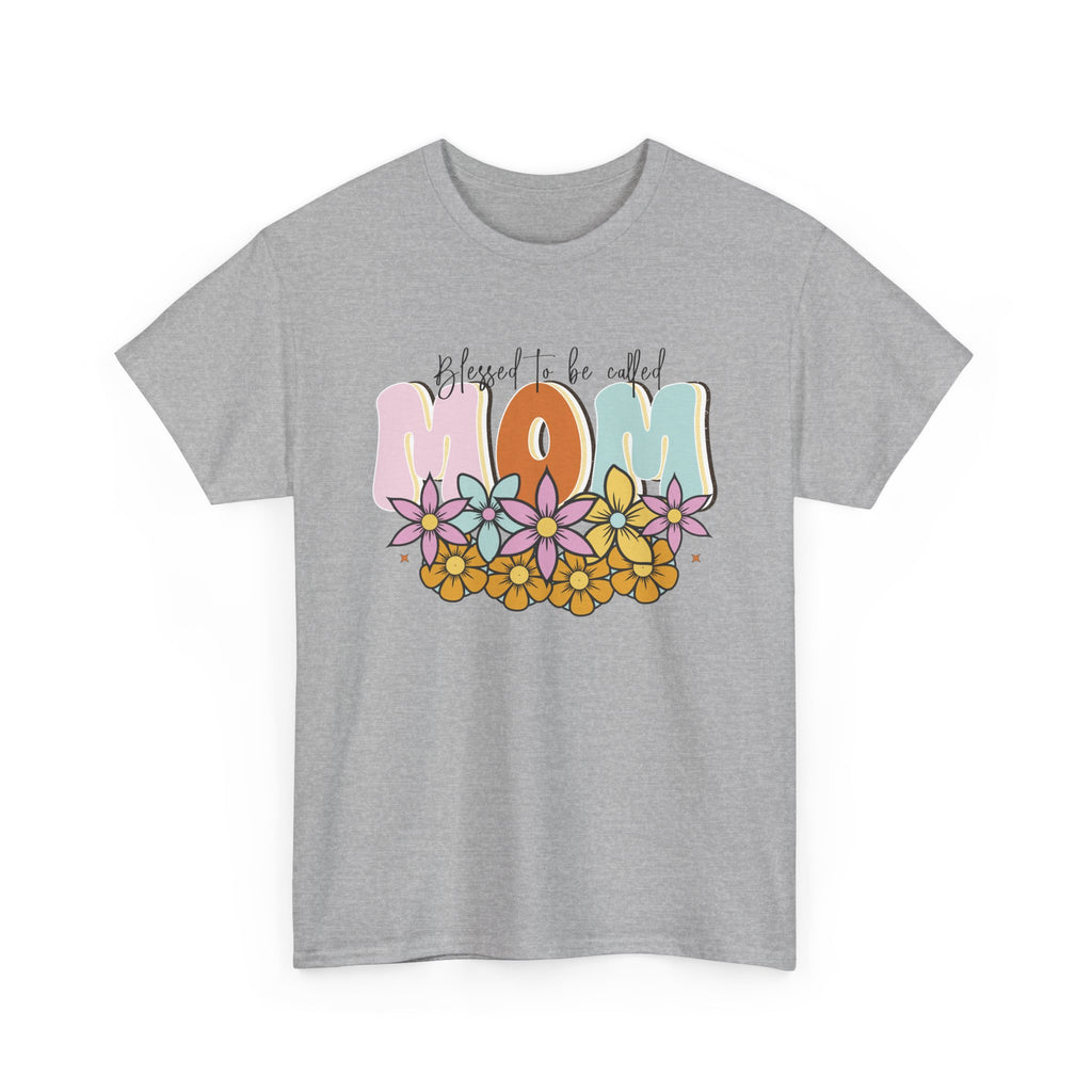 Blessed to Be Called Mom Shirt  Floral Mom T Shirt, Cute Mama Graphic Tee, Mothers Day Gift
