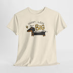 Dachshund T Shirt Short Legs Big Attitude Funny Dog Lover Tee Cute Wiener Dog Shirt Gift for Dog Moms