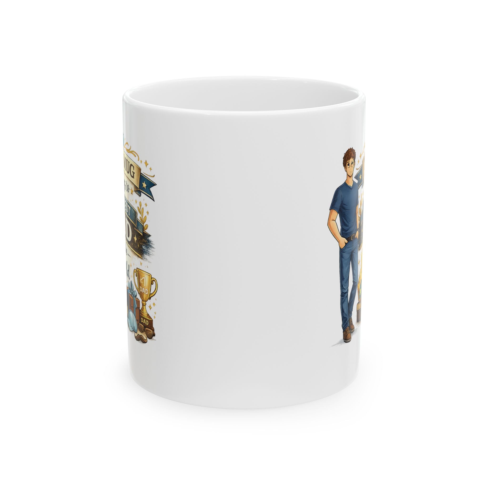 Best Dad Mug  This Mug Belongs To The Best Dad in The World, Fathers Day Gift, Dad Coffee Mug